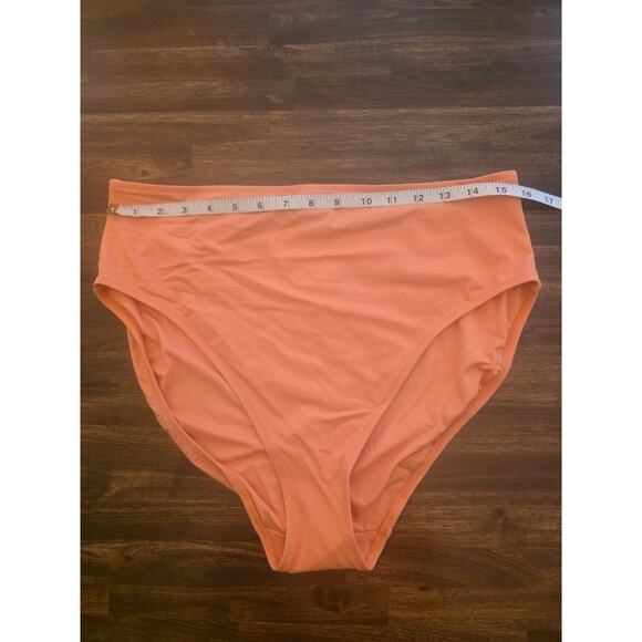 Amazon Essentials Bikini Bottom Coral Pink Size XXL 2XL High Waist Swim NWT - Picture 2 of 6